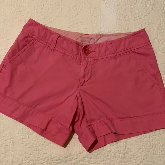 Lilly Pulitzer Callahan pink shorts. 00